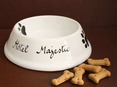 Personalised dog bowl